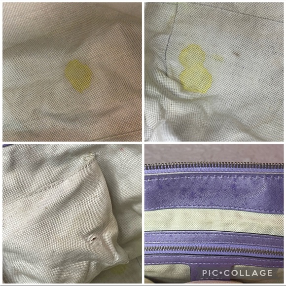 Gucci GG Guccissima Lovely Hearts Monogram Tote Bag and Wallet Set in Lavender - Picture 9 of 17